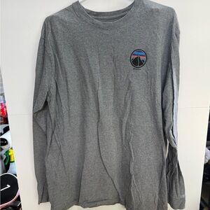 Patagonia Gray Crew Neck T-Shirt